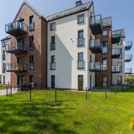 Exclusive Rozana With Ac & Balcony View 1 Km To The By Renters * Sianożęty